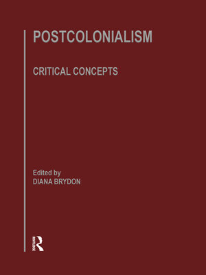 cover image of Postcolonialism: Critical Concepts, Volume II